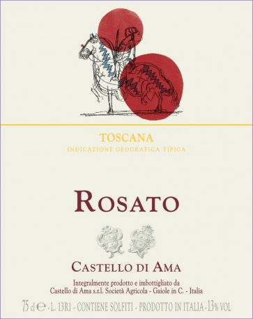 Вино Castello di Ama, Rosato Toscana IGT, 2008 - Фото 2