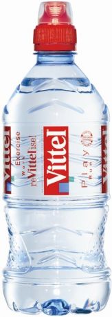 Вода "Vittel" Still, PET, sport cup, 0.75 л