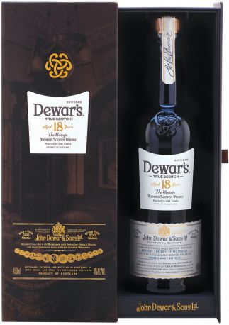 Виски "Dewar's" 18, in box, 0.75 л - Фото 2