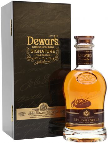 Виски Dewar's Signature, gift box, 0.75 л - Фото 1