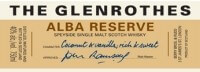 Виски Glenrothes, "Alba Reserve" Single Speyside Malt, gift box with 2 glasses, 0.7 л - Фото 2