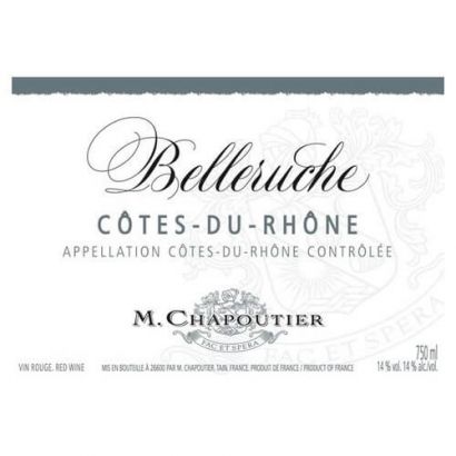 Вино M. Chapoutier, Cotes du Rhone "Belleruche" AOC, 2011 - Фото 2