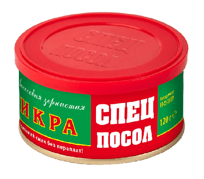 Икра лососевая СПЕЦПОСОЛ 120 г