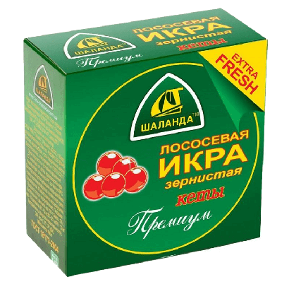 Икра лососевая Шаланда Премиум кета 100г