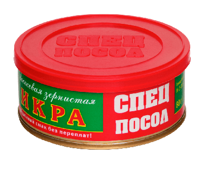 Икра лососевая СПЕЦПОСОЛ 80 г