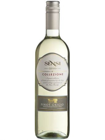 Вино Sensi Collezione Pinot Grigio белое сухое 0.75 л 12%