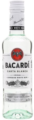 Ром "Bacardi" Carta Blanca, 375 мл