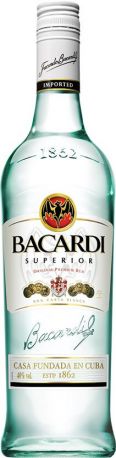 Ром "Bacardi" Carta Blanca, 0.5 л - Фото 2