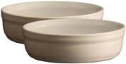 Набор форм для крем-брюле Emile Henry HR Oven ceramic Ovenware из 2 шт Бежевый Набор форм для крем-брюле Emile Henry HR Oven ceramic Ovenware из 2 шт Бежевый