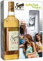 Текила "Sauza" Gold, with 2 glasses, 0.7 л Текила "Sauza" Gold, with 2 glasses, 0.7 л