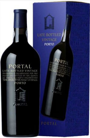 Портвейн Quinta do Portal, LBV (Late Bottled Vintage) Port, 2003, Douro  DOC, gift box - Фото 1
