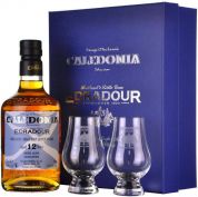 Виски Edradour Caledonia 12yo + 2 glasses, gift box 0,7 л Виски Edradour Caledonia 12yo + 2 glasses, gift box 0,7 л