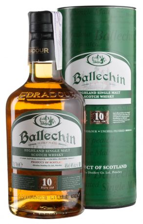 Виски Ballechin 10yo, tube 0,7 л