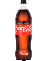 Упаковка безалкогольного напитка Coca-Cola ZERO 1.5 л х 6 бутылок Упаковка безалкогольного напитка Coca-Cola ZERO 1.5 л х 6 бутылок