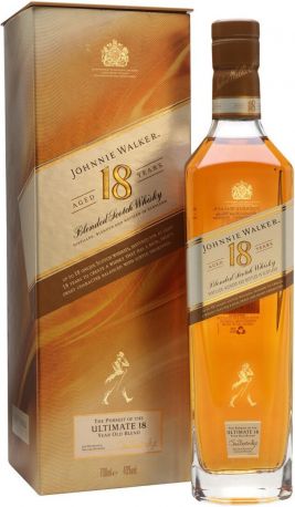 Виски "Johnnie Walker" 18 Years Old, gift box, 0.7 л