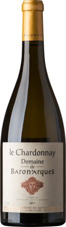 Вино Domaine de Baron'Arques, Limoux, "Le Chardonnay", 2011