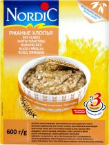 Хлопья ржаные NordiC 600 г Хлопья ржаные NordiC 600 г