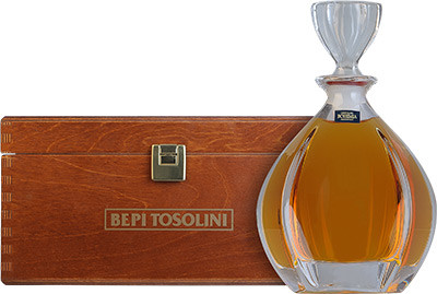 Граппа Bepi Tosolini, "Grand Ville Grappa di Chardonnay", wooden box, 0.7 л - Фото 1