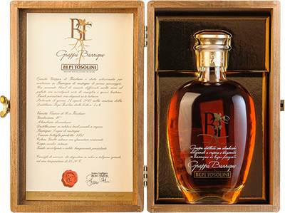 Граппа Bepi Tosolini, "Villalta" Grappa di Tocai, wooden box, 0.7 л - Фото 1