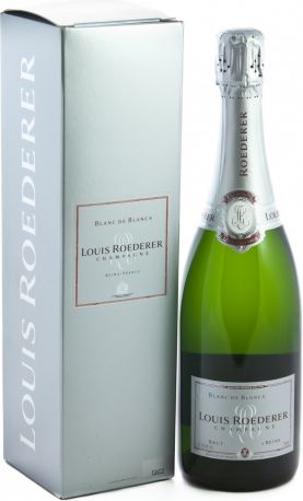 Шампанское Louis Roederer, Brut Blanc de Blancs 2007, gift box
