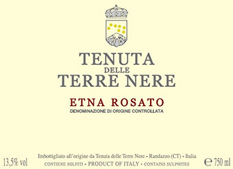 Вино Tenuta delle Terre Nere, Etna Rosato DOC, 2011 - Фото 2