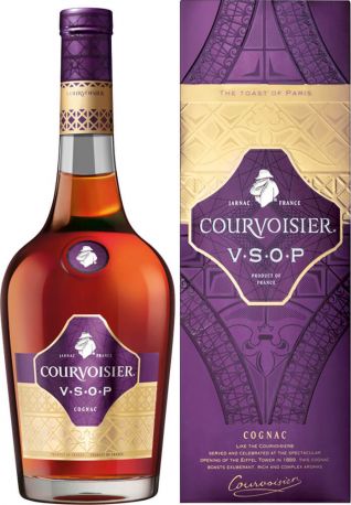 Коньяк Courvoisier VSOP 6-10 лет выдержки 0.5 л 40% в подарочной упаковке
