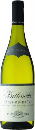 Вино M. Chapoutier, Cotes-du-Rhone "Belleruche" Blanc AOC, 2012 - Фото 1