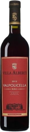 Вино "Villa Alberti" Valpolicella DOC, 2012
