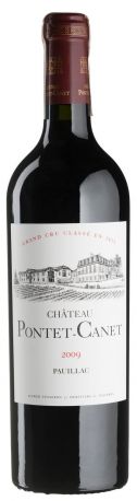 Вино Chateau Pontet Canet 2009 - 0,75 л
