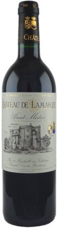 Вино Chateau de Lamarque, Haut-Medoc AOC, 2005, 375 мл