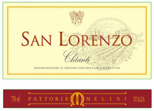Вино Melini, "San Lorenzo", Chianti DOCG - Фото 2