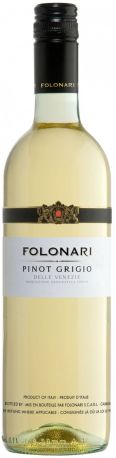 Вино Folonari, Pinot Grigio Delle Venezie IGT, 2012