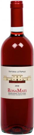 Вино Fattoria Le Pupille, "Rosa Mati", Maremma Toscana IGT, 2010