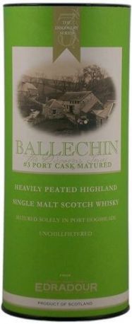 Виски "Ballechin" #3, Port Cask Matured, gift box, 0.7 л - Фото 2