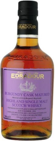 Виски Edradour, Burgundy Cask Matured, 2003, in tube, 0.7 л - Фото 2
