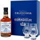 Виски Edradour, "Caledonia" 12 years old, gift box with 2 glasses, 0.7 л - Фото 1