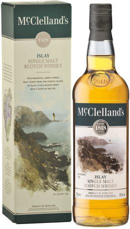 Виски "McClelland's" Islay, gift box, 0.7 л - Фото 1