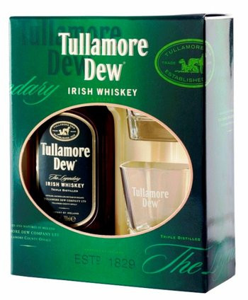 Виски "Tullamore Dew", gift box with 2 glasses, 0.7 л - Фото 1