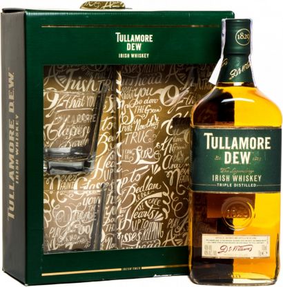 Виски "Tullamore Dew", gift box with 2 glasses, 0.7 л - Фото 3