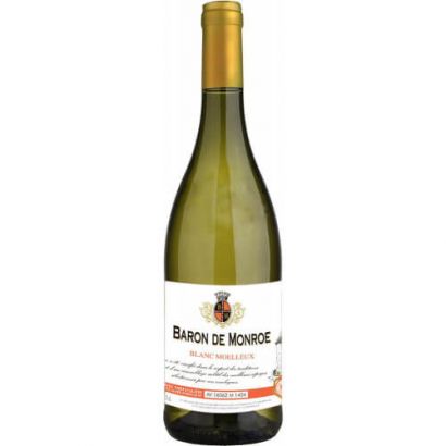 Вино Baron de Monroe белое полусладкое 0.75 л 11%