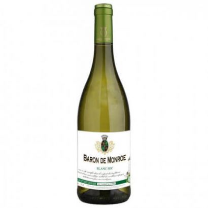 Вино Baron de Monroe белое сухое 0.75 л 11%