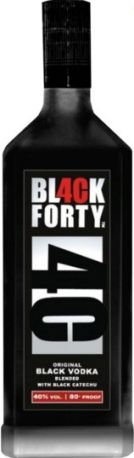 Водка "Black Forty", 0.5 л