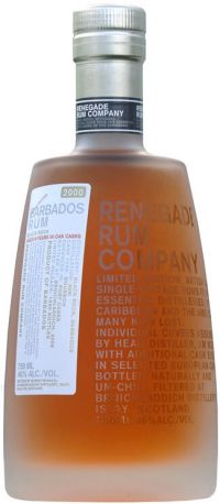 Ром Bruichladdich, "Renegade" Cuba, Paraiso Amarone Finish, 11 Years Old, 1998, 0.7 л