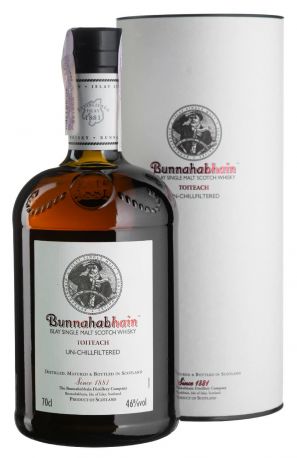 Виски Bunnahabhain Toiteach, tube 0,7 л