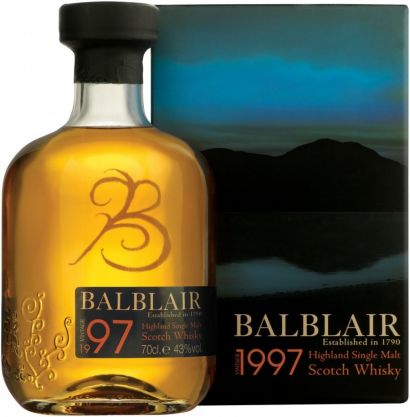 Виски "Balblair", 1997, gift box, 0.7 л
