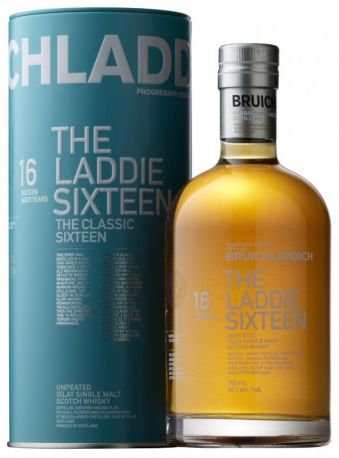 Виски Bruichladdich, "The Laddie" 16 Years Old, in tube, 0.7 л - Фото 1