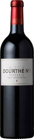 Вино "Dourthe №1" Merlot-Cabernet Sauvignon, Bordeaux AOC, 2011 - Фото 1