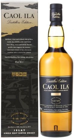 Виски Caol Ila "Distillers Edition", 1998, gift box, 0.7 л - Фото 1