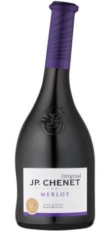 Вино J.P. Chenet Merlot красное сухое 0.75 л 9.5-14%