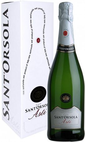 Игристое вино Fratelli Martini, Sant'Orsola Asti, gift box
